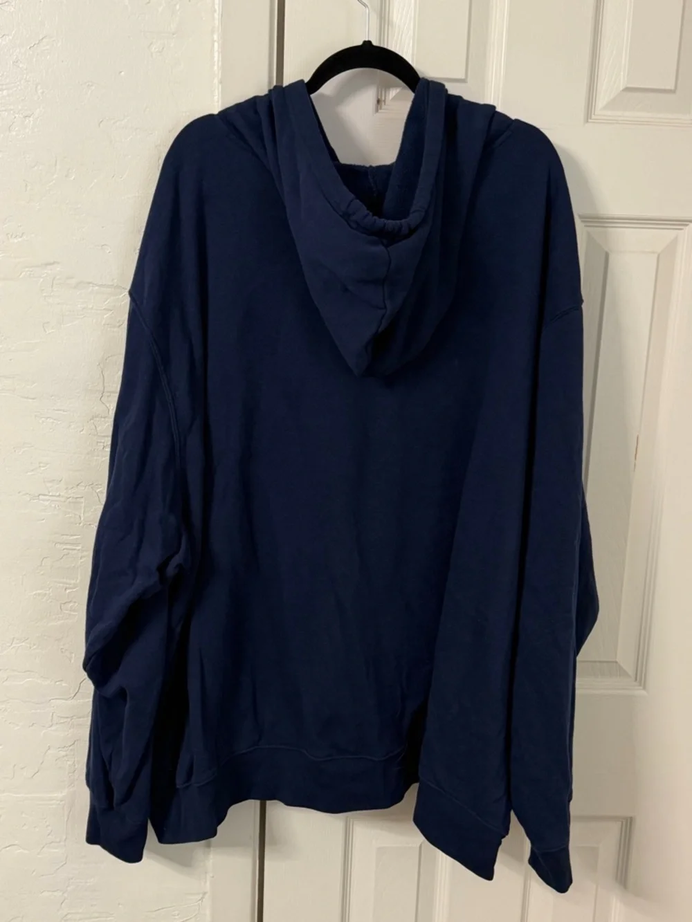 Columbia Navy Pullover Hoodie with White Logo - Picture 5 of 5